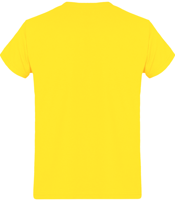 Tee shirt homme full cut screen stars original dos Yellow