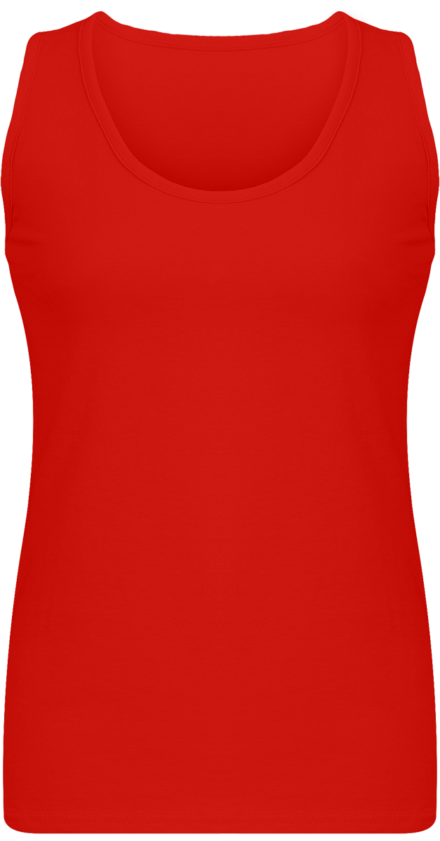 Women's Tank Top And Comfortable To Wear In Summer | 100% Cotton Red