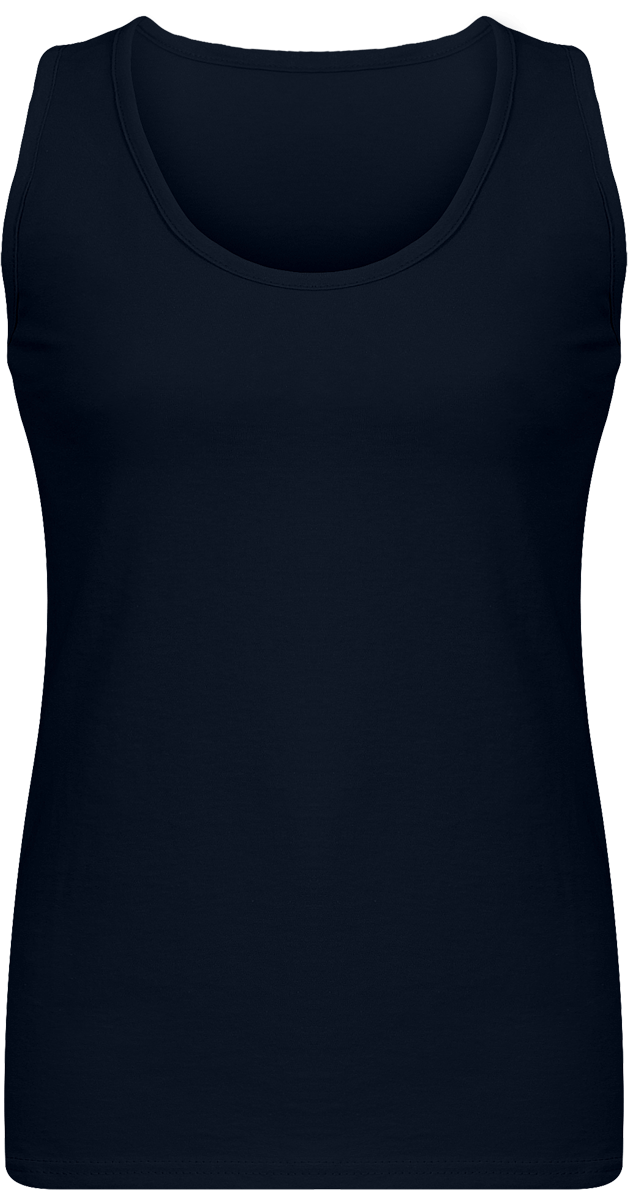 Camiseta De Tirantes De Mujer Cómoda Personalizada Deep Navy