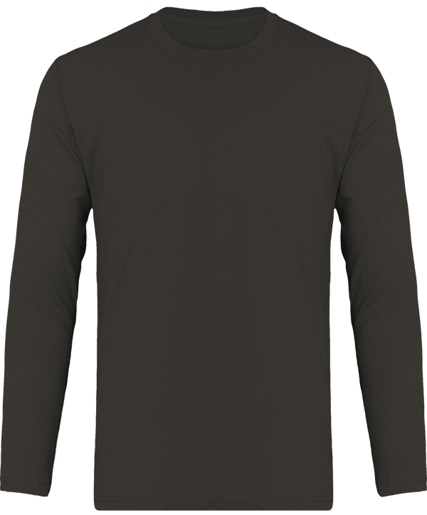 Tee shirt homme original manches longues face Light Graphite