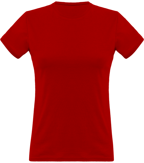 Camiseta Mujer Clásica 150 Gr Deep Red