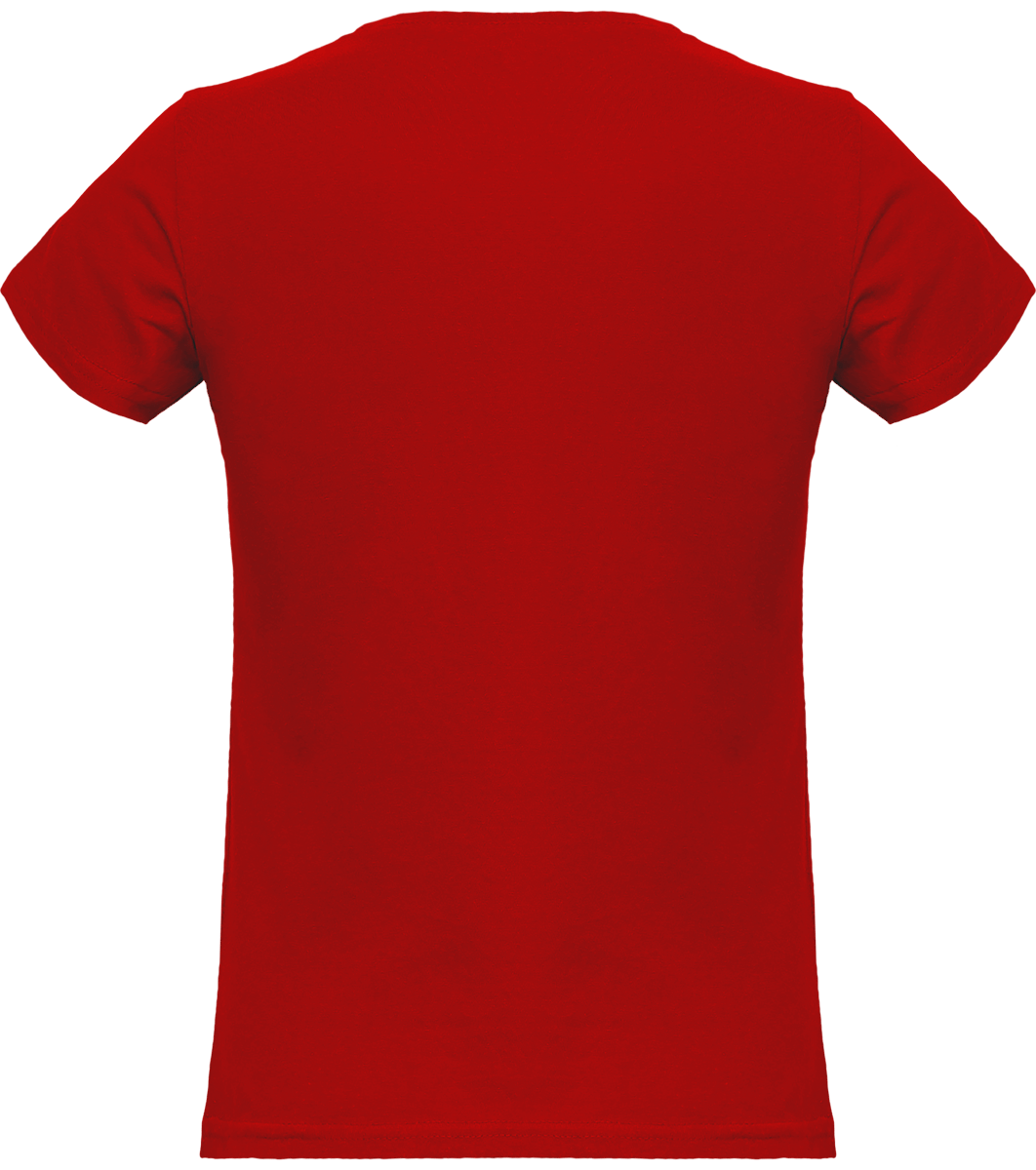 Tee shirt femme classique 150gr dos Deep Red