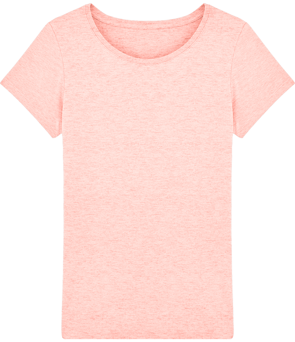 T shirt femme stella wants plexus Cream Heather Pink