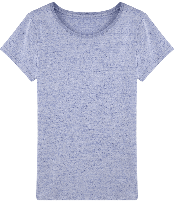 T shirt femme stella wants plexus Cream Heather Blue