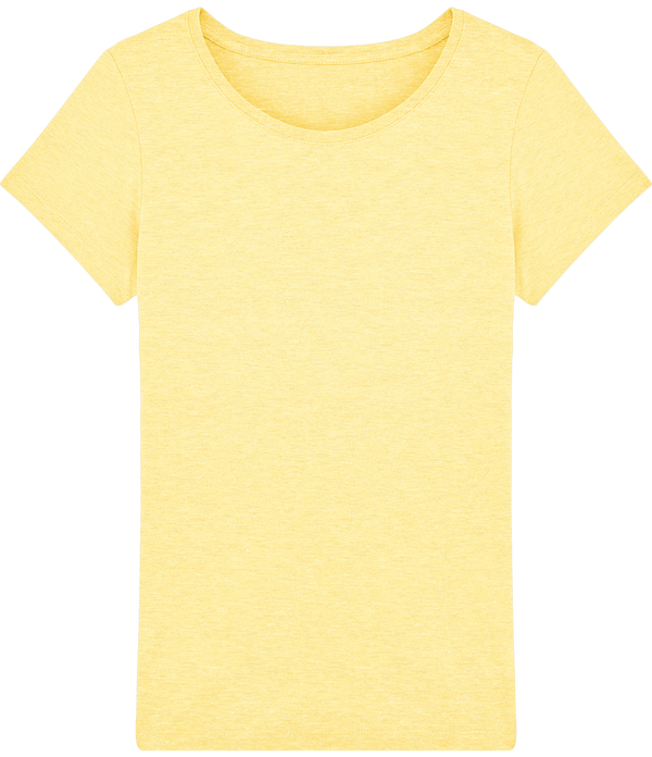 T shirt femme stella wants plexus Light Heather Yellow