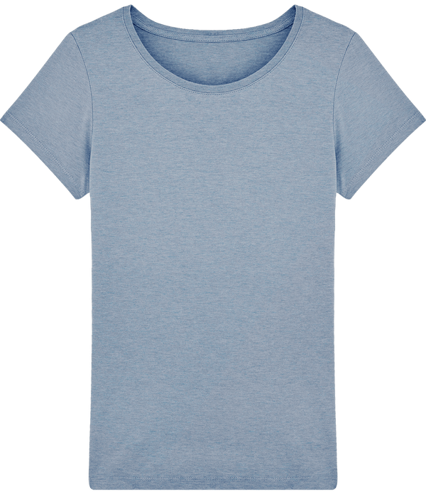 T shirt femme stella wants plexus Mid Heather Blue