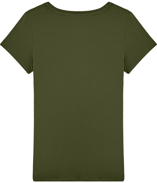 T shirt femme stella wants dos Khaki