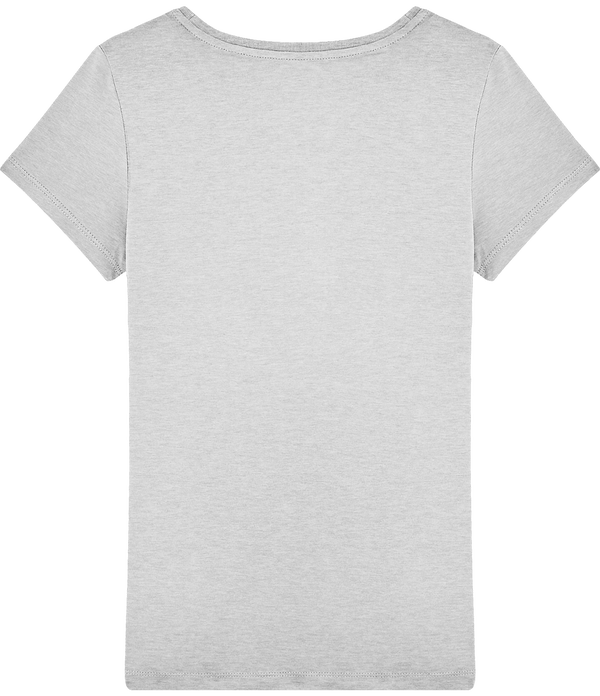 T shirt femme stella wants dos Heather Grey