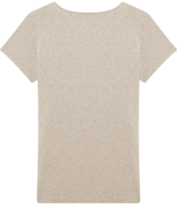 T shirt femme stella wants dos Mid Heather Beige