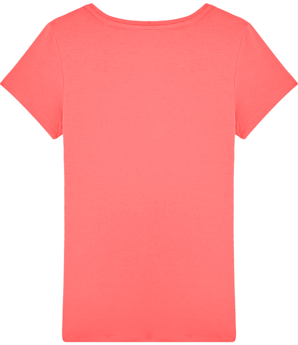 T shirt femme stella wants dos Camelia Pink