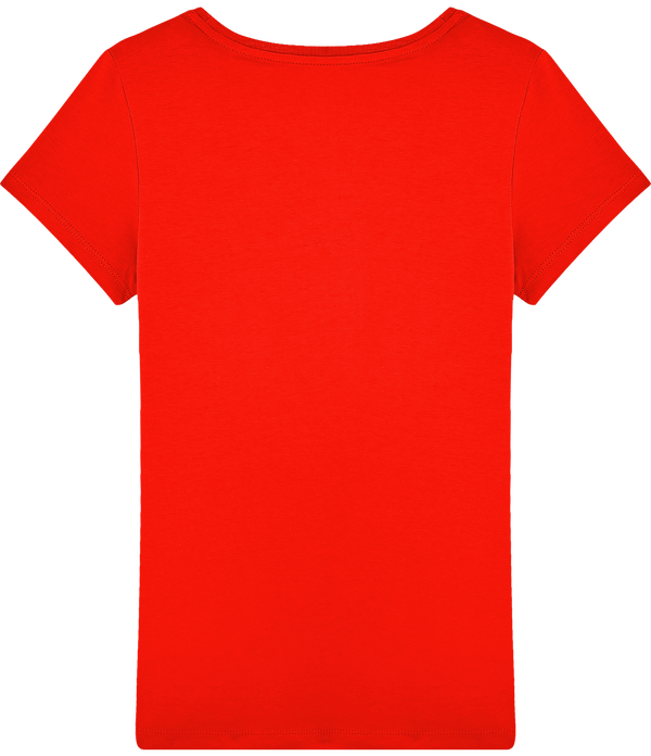 T shirt femme stella wants dos Bright Red