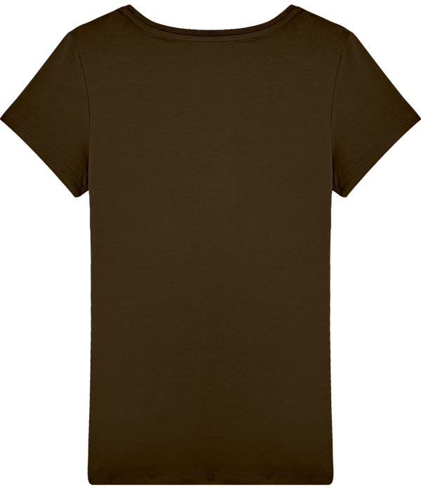 T shirt femme stella wants dos Chocolate