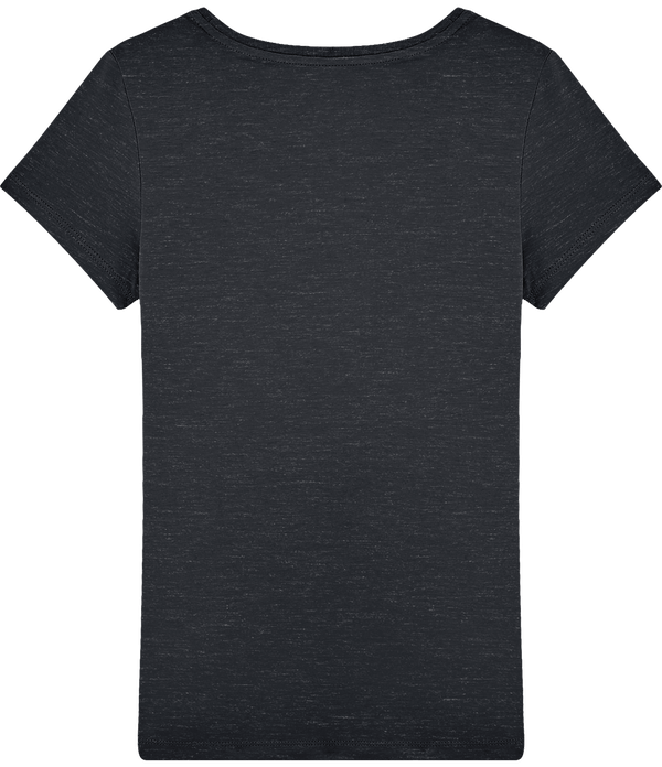 T shirt femme stella wants dos Dark Heather Denim