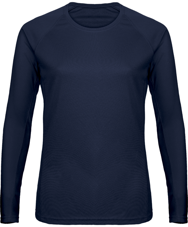 T-Shirts Manches Longues De Sport Pour Femme Navy