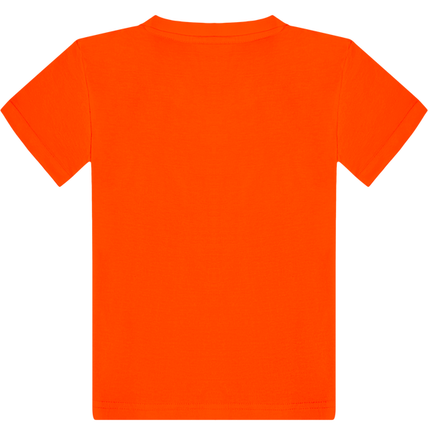 T shirt enfant dos Orange