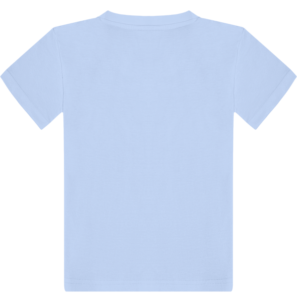 T shirt enfant dos Sky Blue