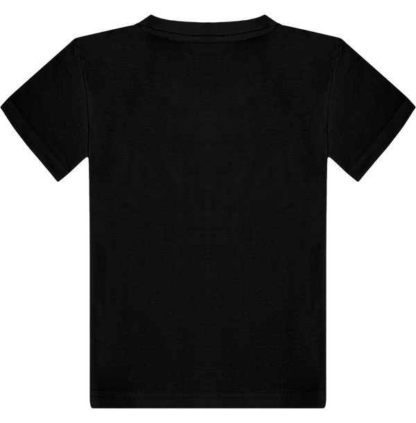 T shirt enfant dos Black