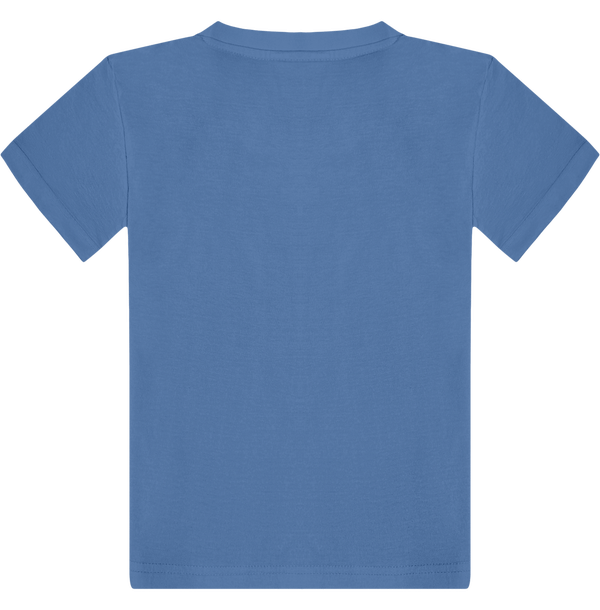 T shirt enfant dos Azur Blue