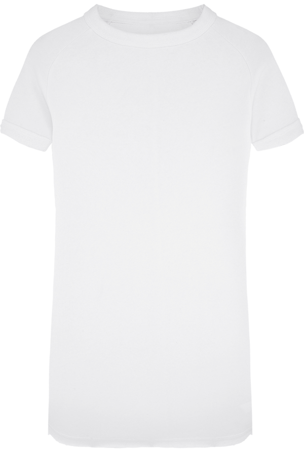 Robe manches courtes stella tenders face White