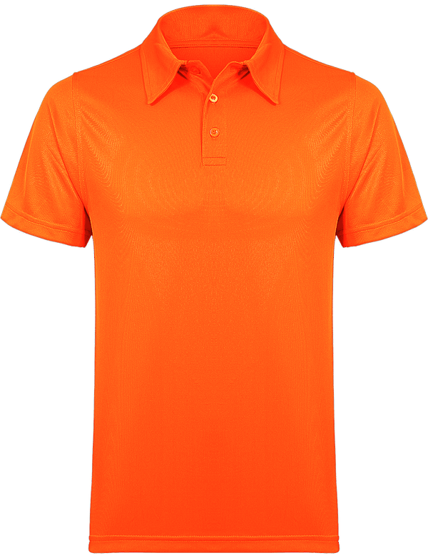 Polo De Sport Homme Orange