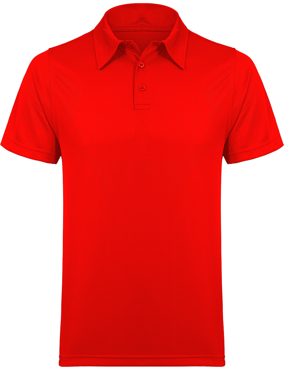 Sports Polo Shirt For Men Red