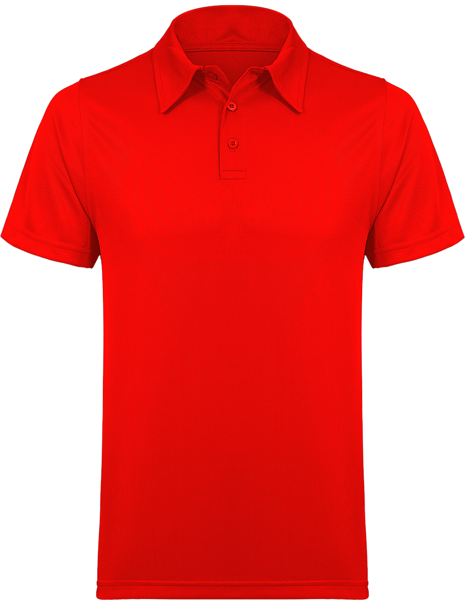 Herren Sportpolo Red