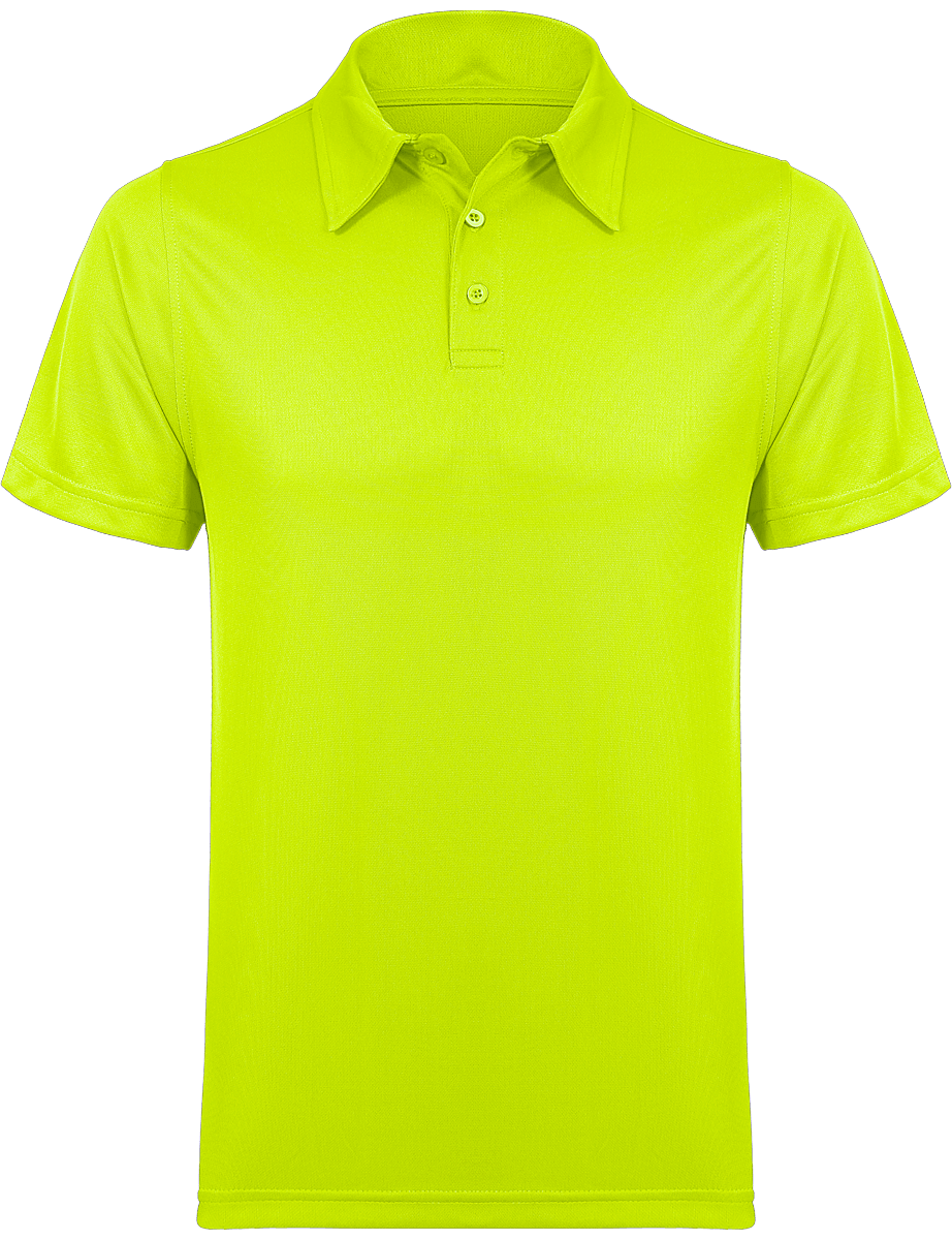 Sports Polo Shirt For Men Lime