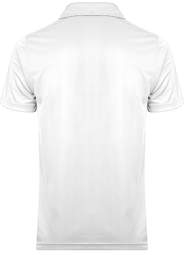 Polo sport homme dos White