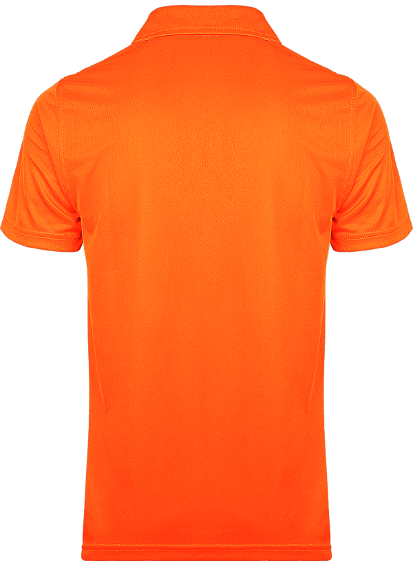 Polo sport homme dos Orange