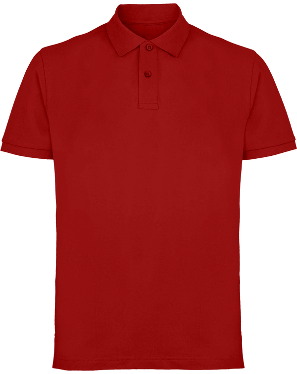 Polo hombre personalizado Cardinal Red