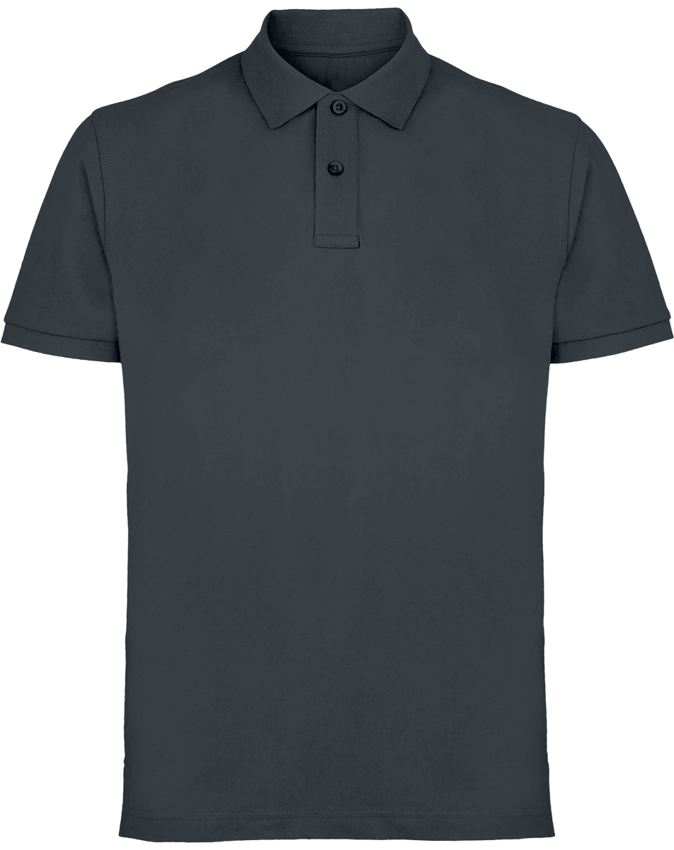 Personalisierbares Herren-Piqué-Polo Denim