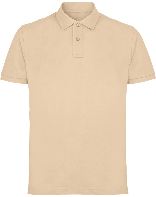Polo Maille Piqué Homme Personnalisable  Natural