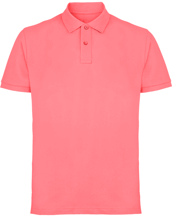 Polo hombre personalizado Pink Carnation