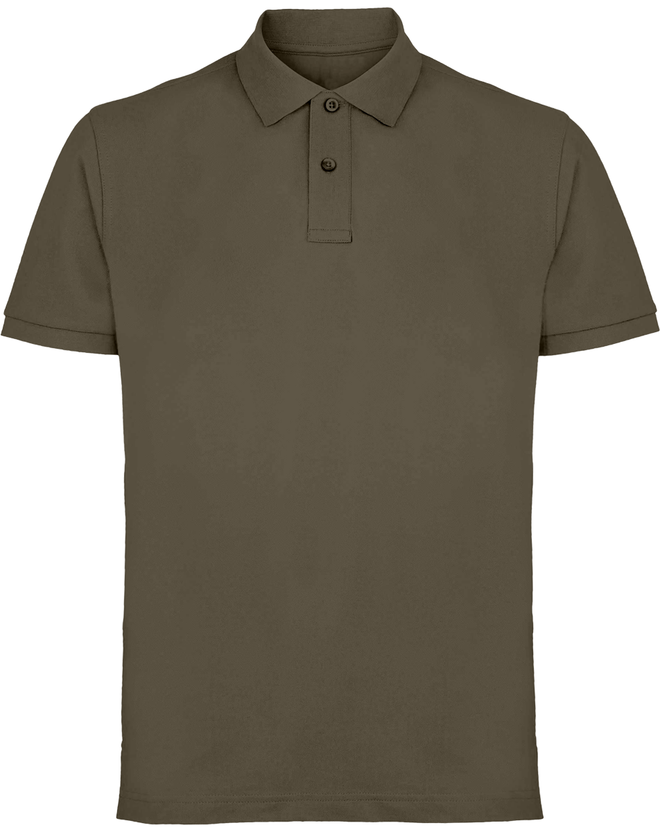 Men's Classic Piqué Polo Asquith & Fox To Personalise Slate
