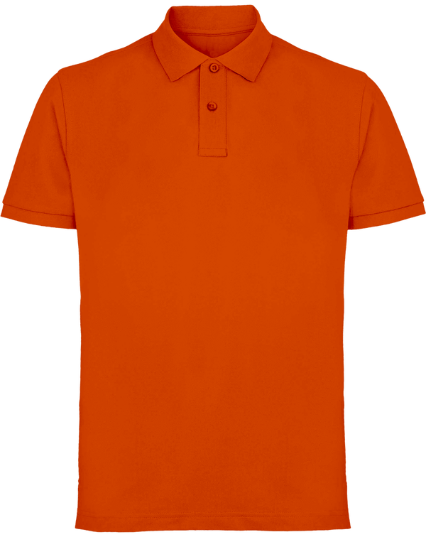 Polo hombre personalizado Burnt Orange