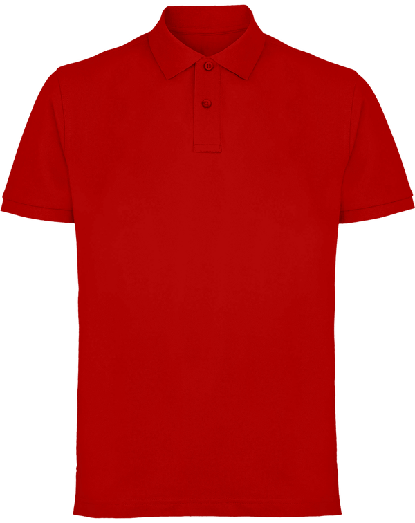 Polo hombre personalizado Cherry Red