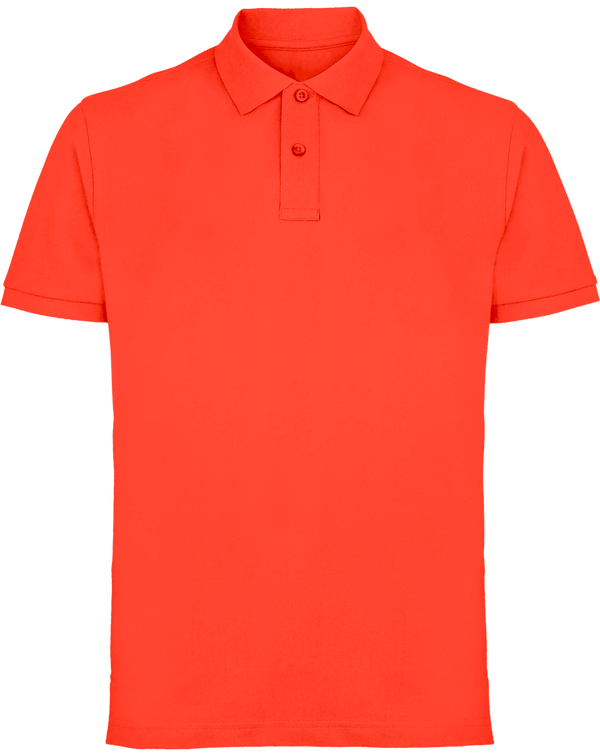 Polo Maille Piqué Homme Personnalisable  Coral
