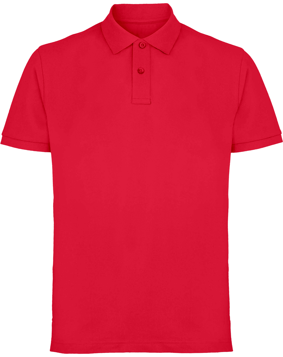 Polo Maille Piqué Homme Personnalisable  Hot Pink