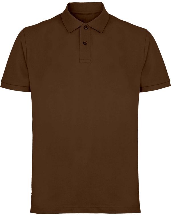 Polo hombre personalizado Milk Chocolate