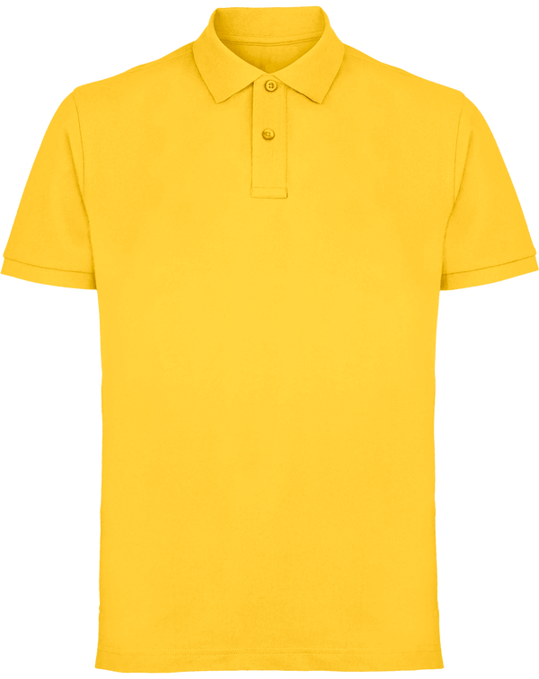 Polo Maille Piqué Homme Personnalisable  Lemon Zest