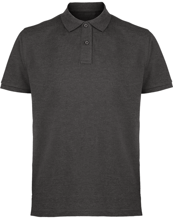 Polo Maille Piqué Homme Personnalisable  Charcoal