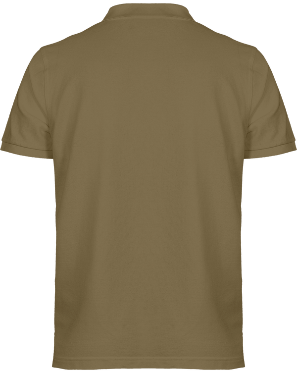 Polo homme pique classic asquith fox dos Khaki