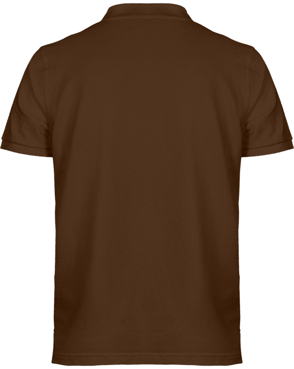 Polo homme pique classic asquith fox dos Milk Chocolate
