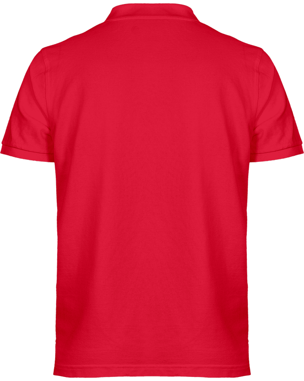 Polo homme pique classic asquith fox dos Hot Pink