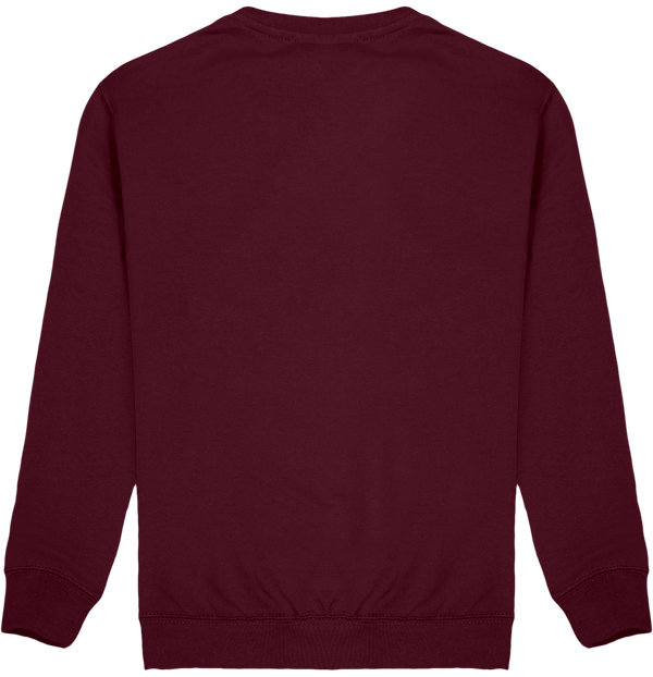 Sweat enfant col rond dos Wine