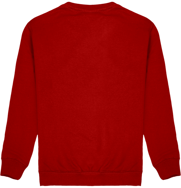 Sweat enfant col rond dos Red