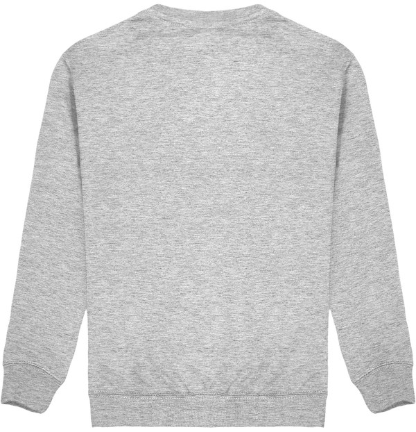 Sweat enfant col rond dos Oxford Grey