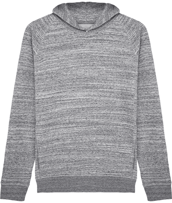 Sweat capuche homme stanley knows face Slub Heather Grey