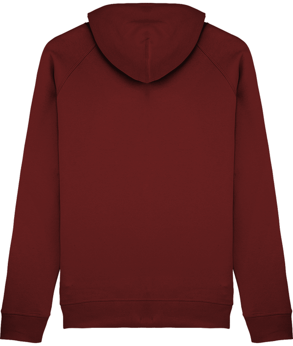 Sweat capuche homme stanley knows dos Burgundy