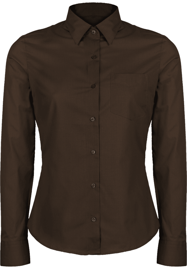 Discover Our Customizable Long Sleeve Shirt Brown